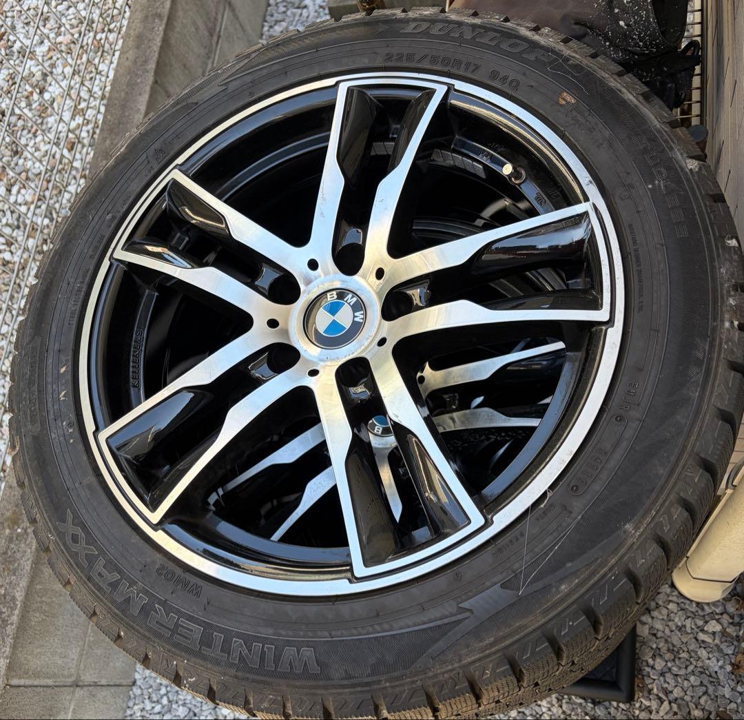  スタッドレスタイヤホイールセット DUNLOP 225/50R17 2025年製 DUNLOP WINTER MAXX WM02 225/50R17 98T XL 225/50-17