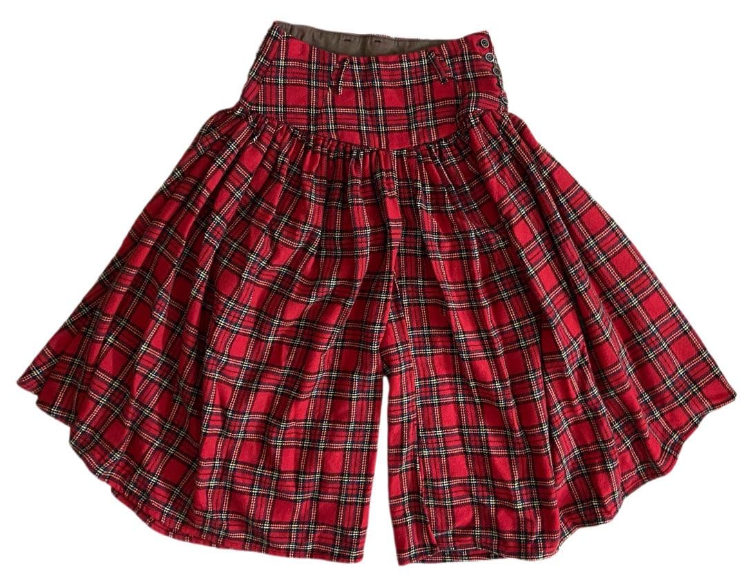 KAPITAL キャピタル ウール タータン チェック アミッシュ パンツ