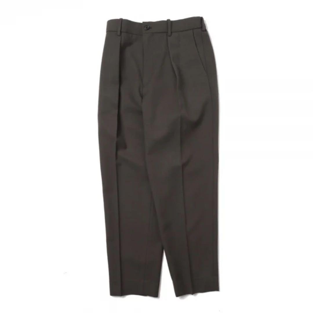 マーカウェア サバイバルクロス ペグトップ スラックス　ブラウン　パンツ マーカウェア サバイバルクロス ペグトップ スラックス ブラウン