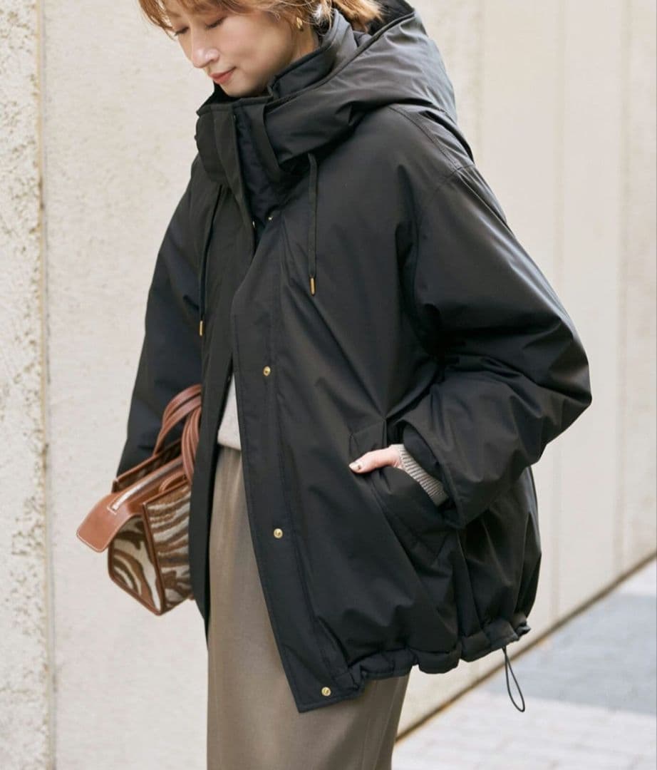 美品 Spick & Span 2WAY撥水ダウンハーフコート 34 - メルカリ