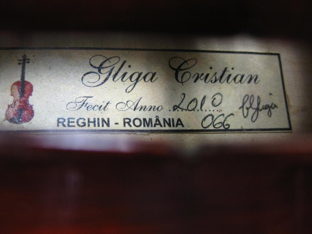 銘器手工品】 グリガ Gliga Maestro バイオリン 4/4 セット - メルカリ