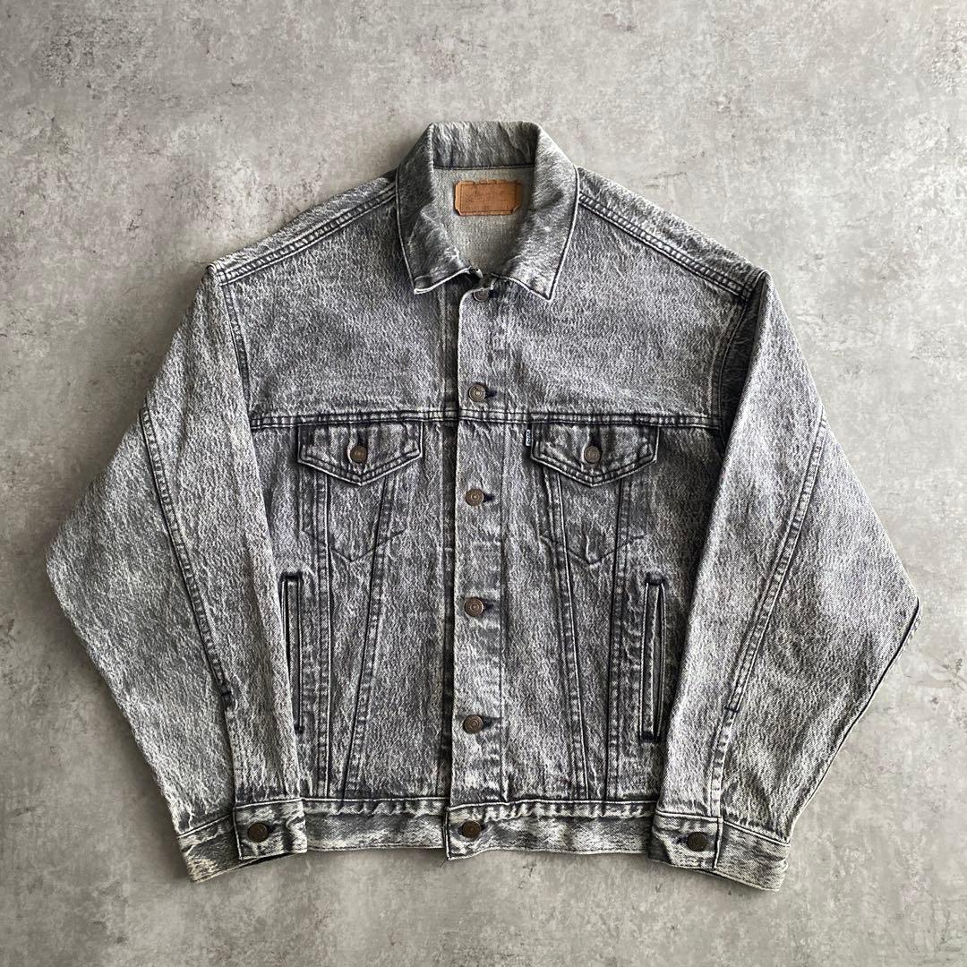 80s Levis 70507 アシッド ウォッシュ ブラック USA製 L - メルカリ