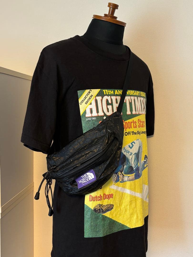 パープルレーベル/ウエストバッグ/ブラック/NN7050N/ノースフェイス