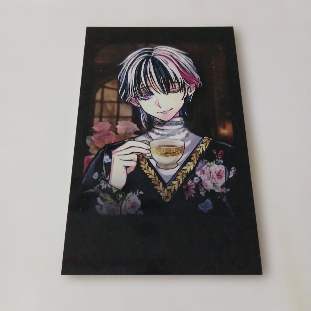 悪魔執事と黒い猫 あくねこ バレンタインチェキ風カード ベリアン