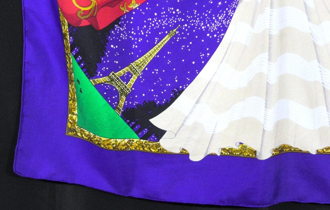 美品 HERMES エルメス 大判スカーフ カレ90 D362 - メルカリ