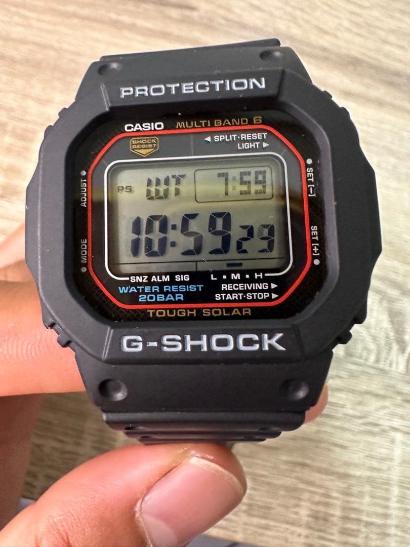 G-SHOCK ソーラー腕時計 3495 ブラック