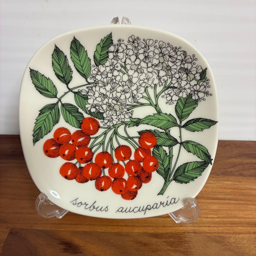 Arabia　ボタニカ　Sorbus aucuparia　ミニプレート　絵皿 186326522.jpg?cmsp_timestamp=