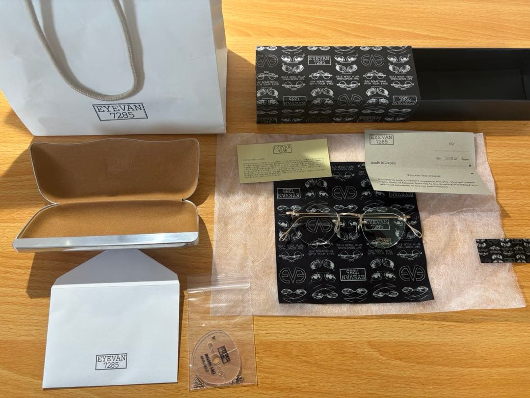 極稀少】EYEVAN7285 140 819 ヴィンテージゴールド - メルカリ