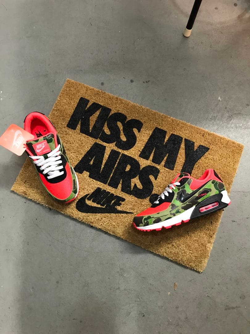 NIKE KISS MY AIRS DOORMAT マット 【脳盗市場】 - メルカリ