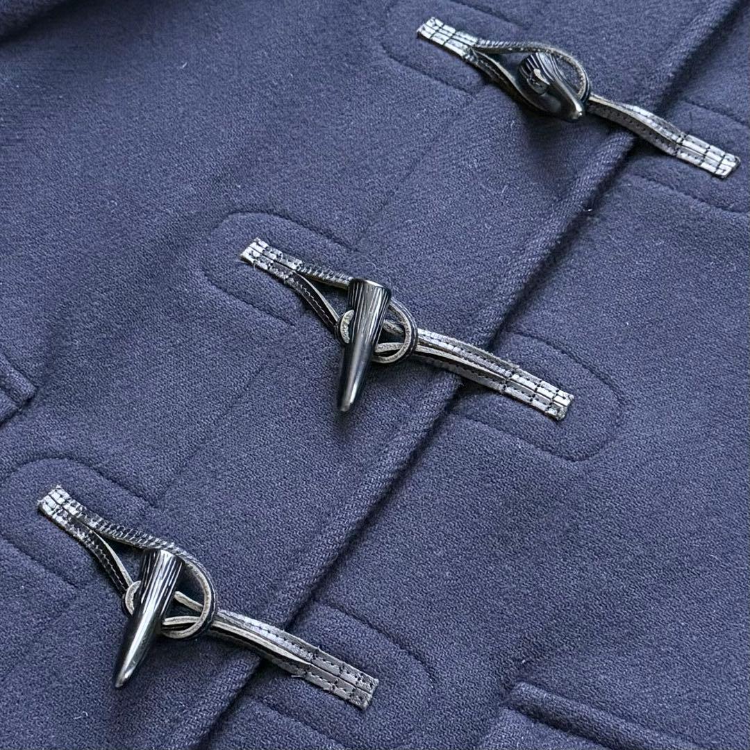 BLUE LABEL CRESTBRIDGE ダッフルコート ネイビー チェック