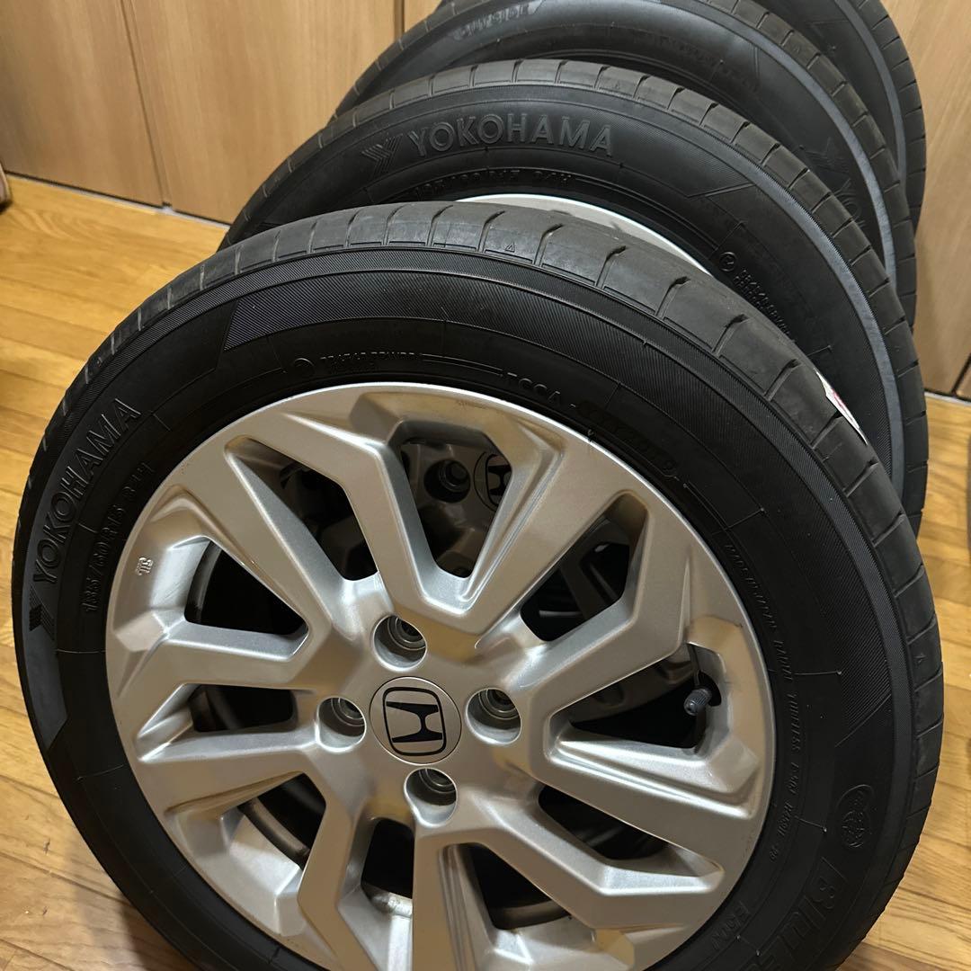 ホンダ,フィット 純正タイヤホイール4本セット 185/60/R15 - メルカリ