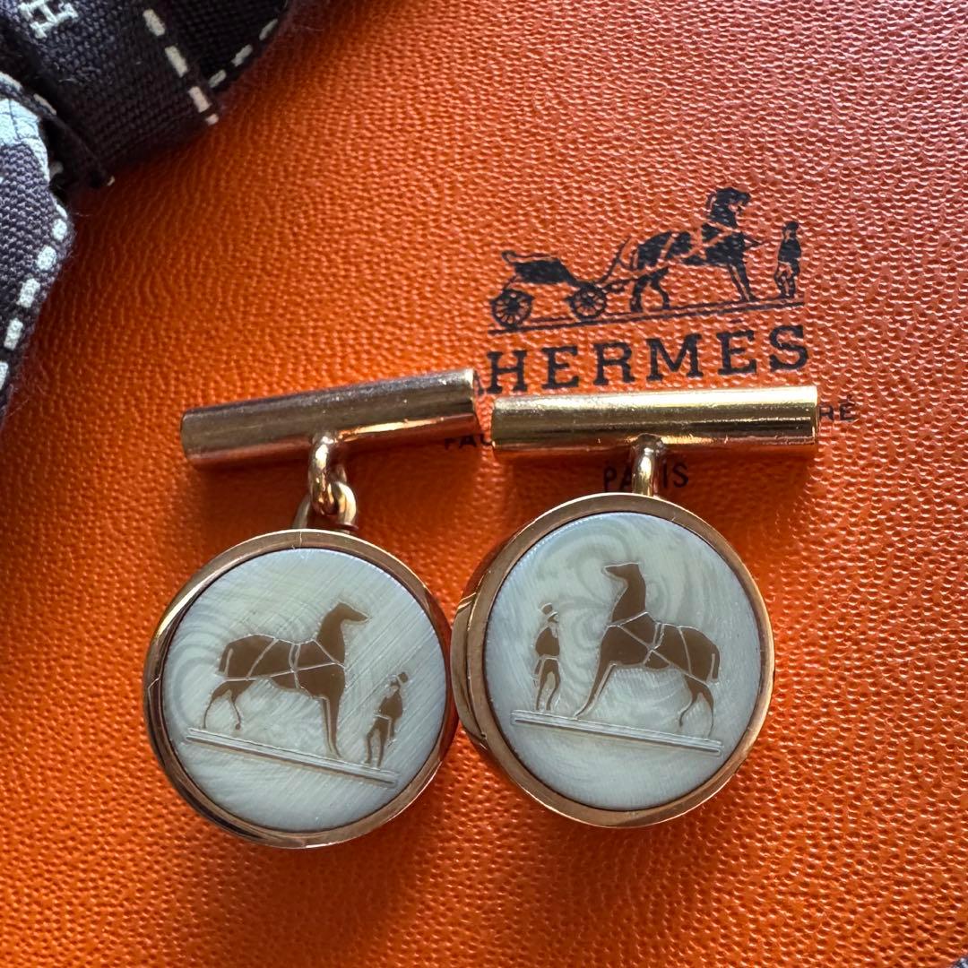 HERMES エルメス コロゾ カフス ピンクゴールド 194621-1.jpg?v=1735864248&