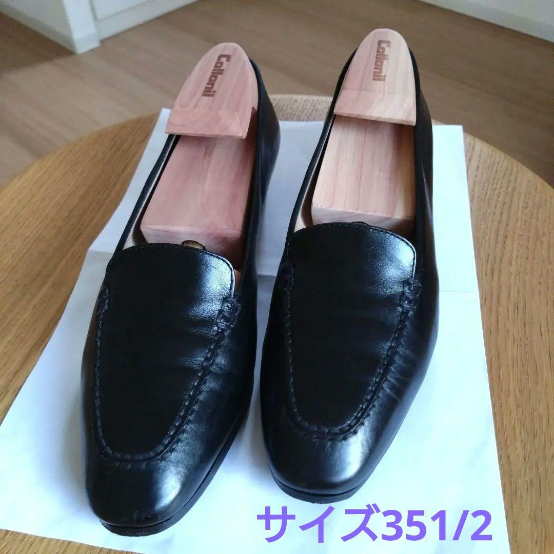 TANINO CRISCIブラック ローファー351/2 - メルカリ