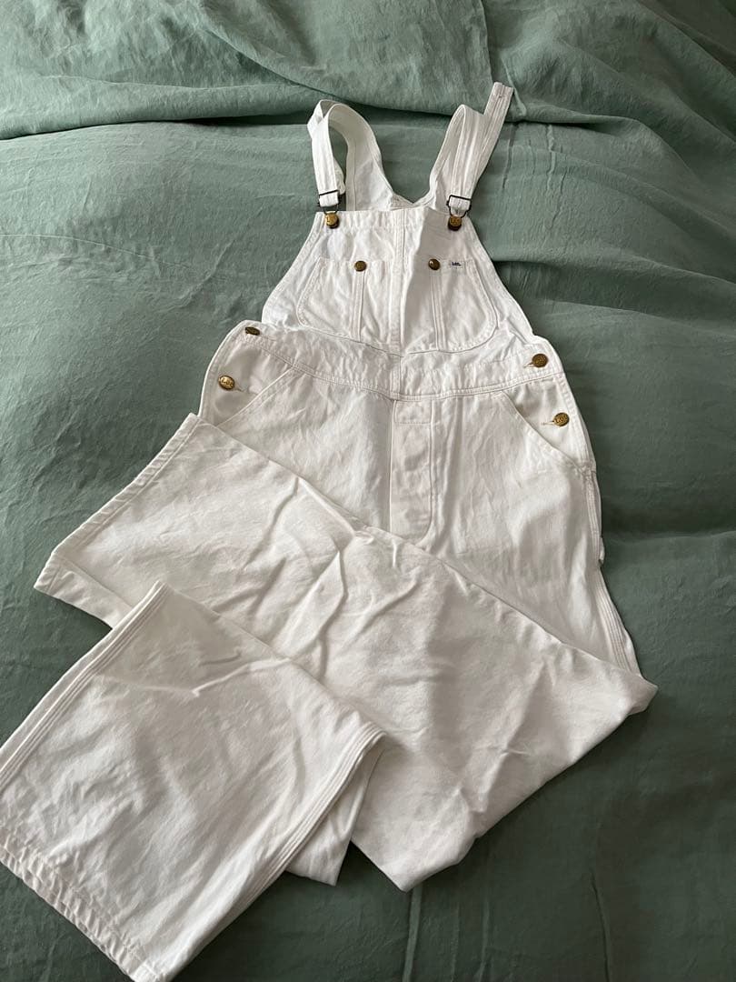 HANNAH RHC Lee ホワイト サロペット ファッション レディース