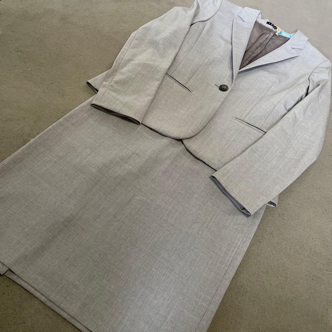 セオリースーツ上下ライトグレー