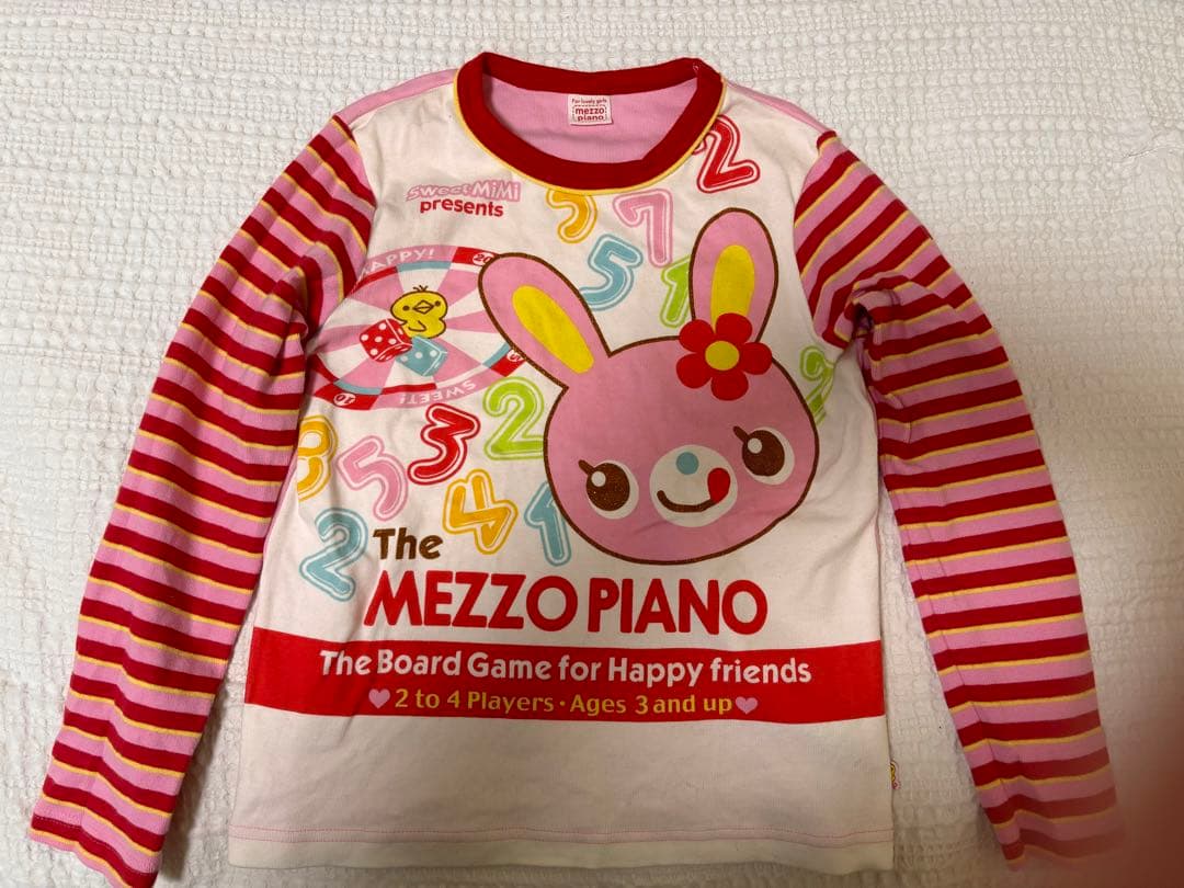 美品】メゾピアノ✨ミミポポTシャツ✨130 - メルカリ