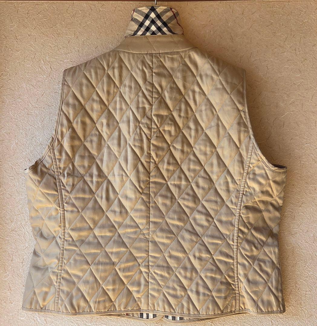 バーバリー 裏ノバチェック キルティングベスト L - メルカリ