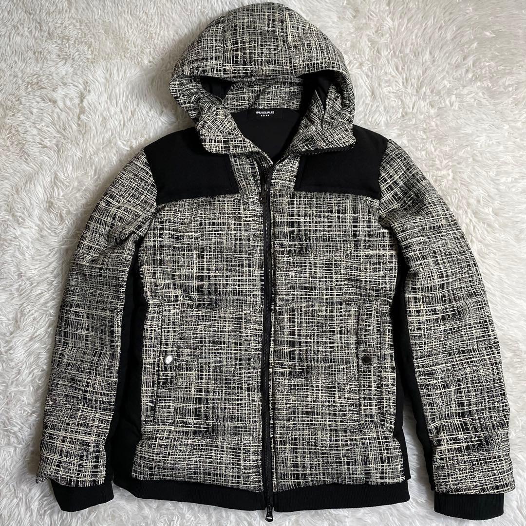 ウノピゥウノウグァーレトレ ダウンジャケット ツイード 袖リブ ウノピゥウノウグァーレトレ ダウンジャケット ツイード 袖リブ - メルカリ