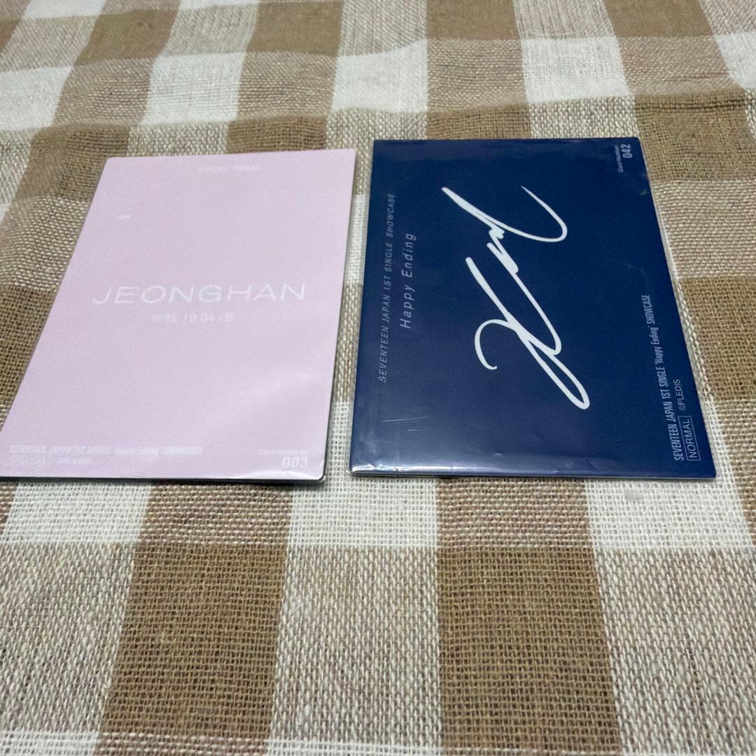 seventeen ジョンハン happyending トレカ - メルカリ