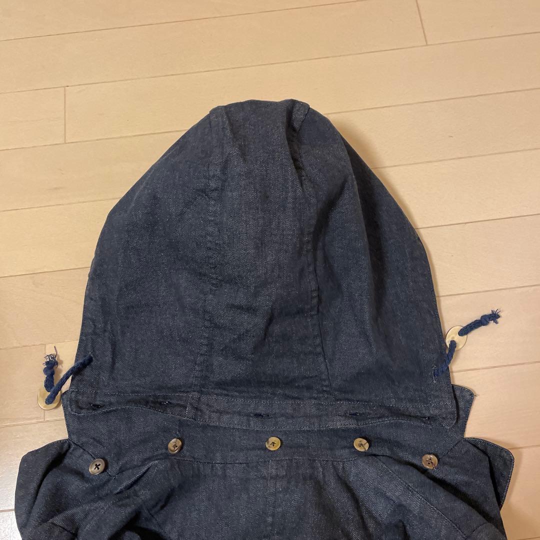 マドモアゼルノンノン デニムフード付きコート - メルカリ