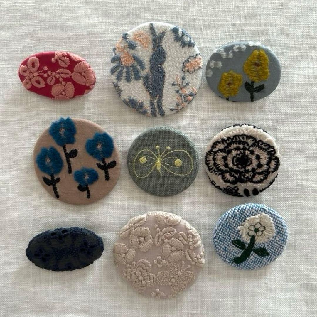 ミナペルホネン サンキューベリーバッジ9個セット - メルカリ