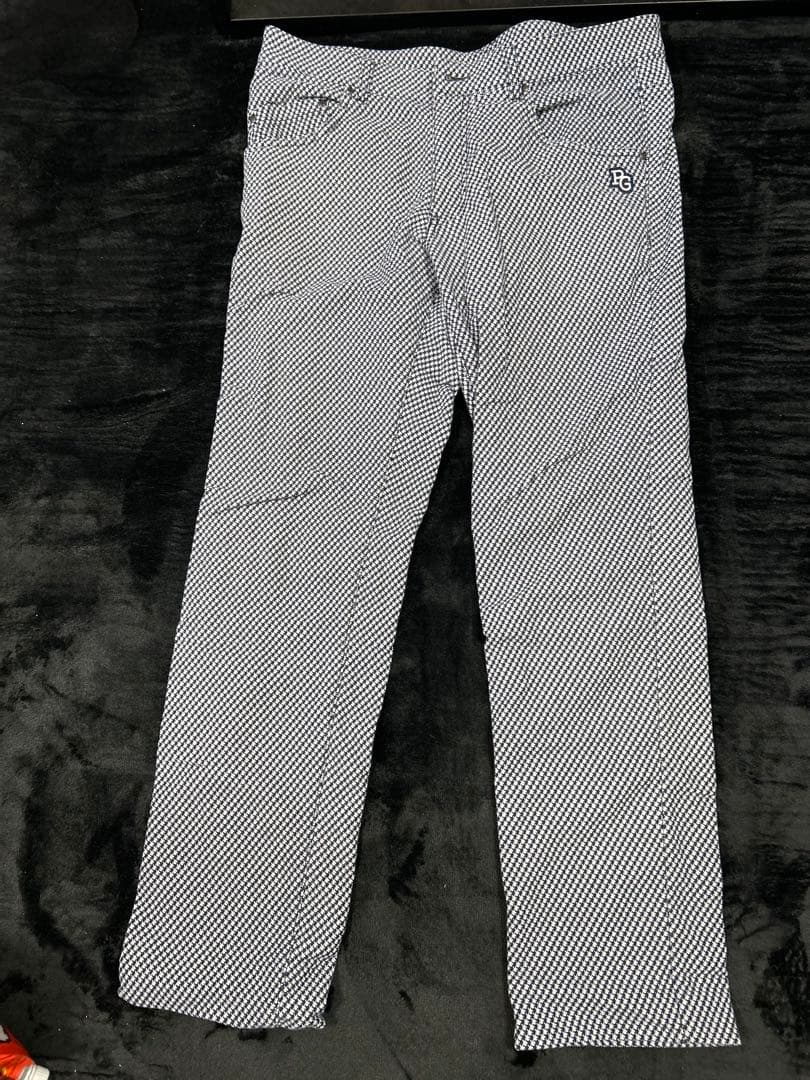パーリーゲイツ ピースマーク総柄 パンツ 冬用 裏起毛 - メルカリ