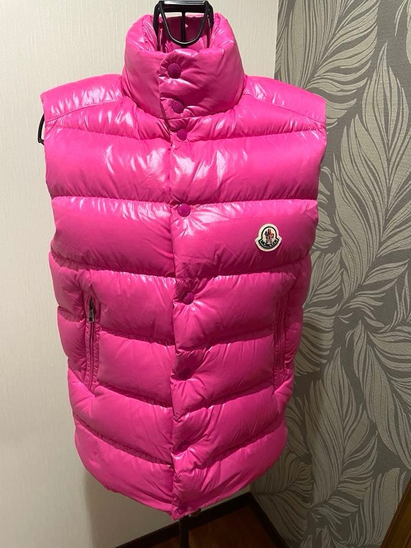 大人気極美品 MONCLER モンクレール ☆ TIBBダウンベスト☆稀少ピンク