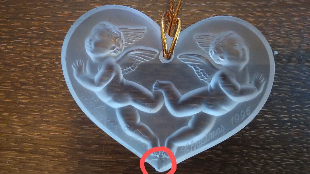 ルネラリック LALIQUE 香水瓶&クリスマスオーナメント 天使