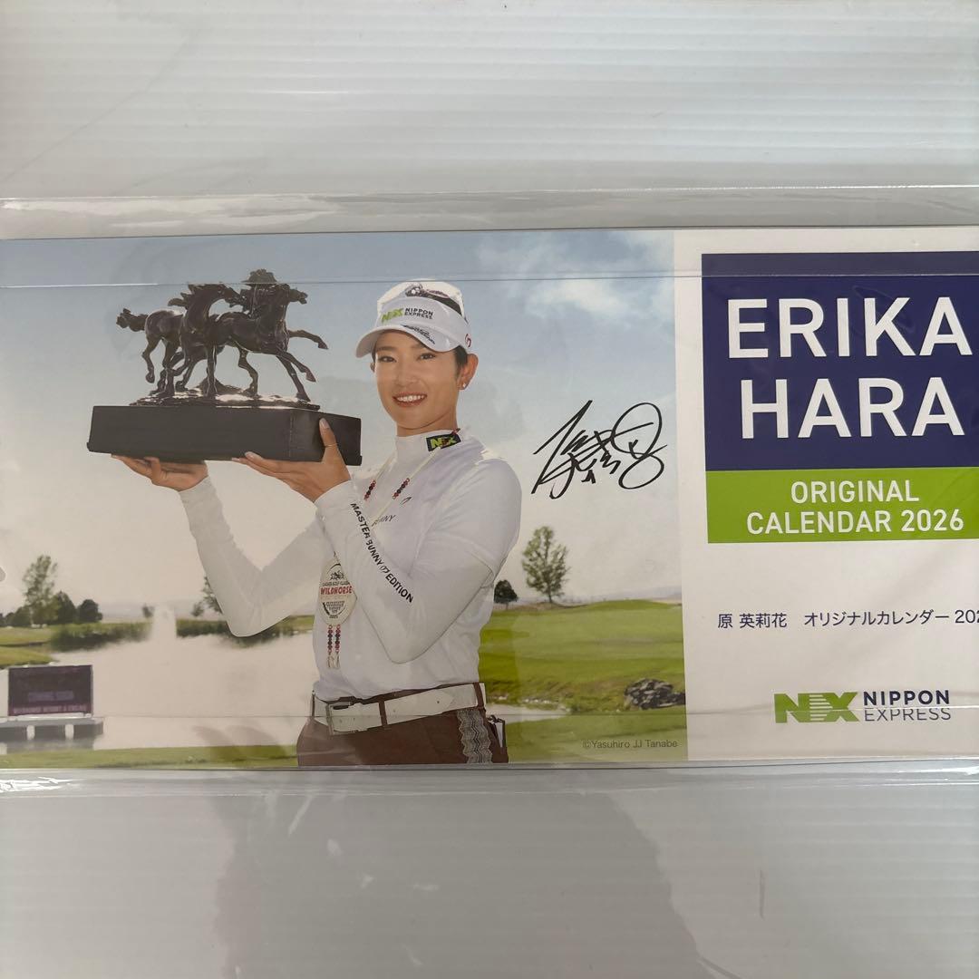 原英莉花 2026年 カレンダー ゴルフ NX 日本通運 原 英莉花 卓上