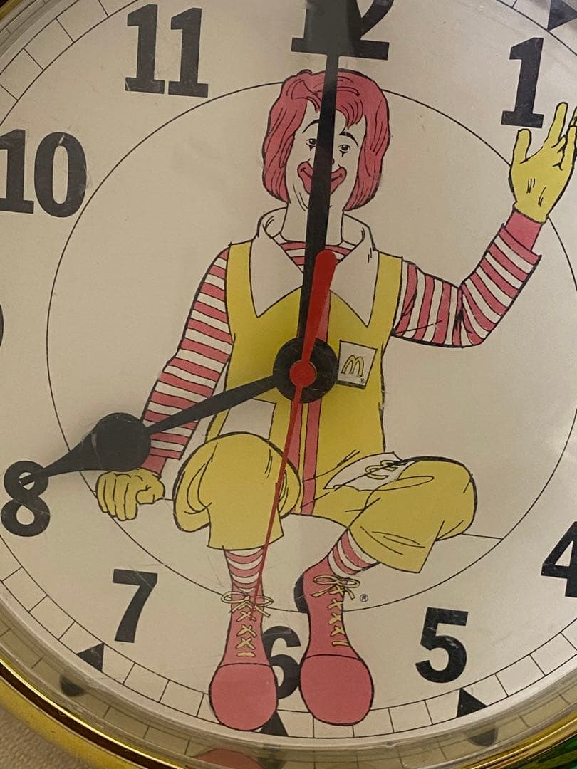 マクドナルド 時計 ドナルド 70's ビンテージ アンティーク - メルカリ