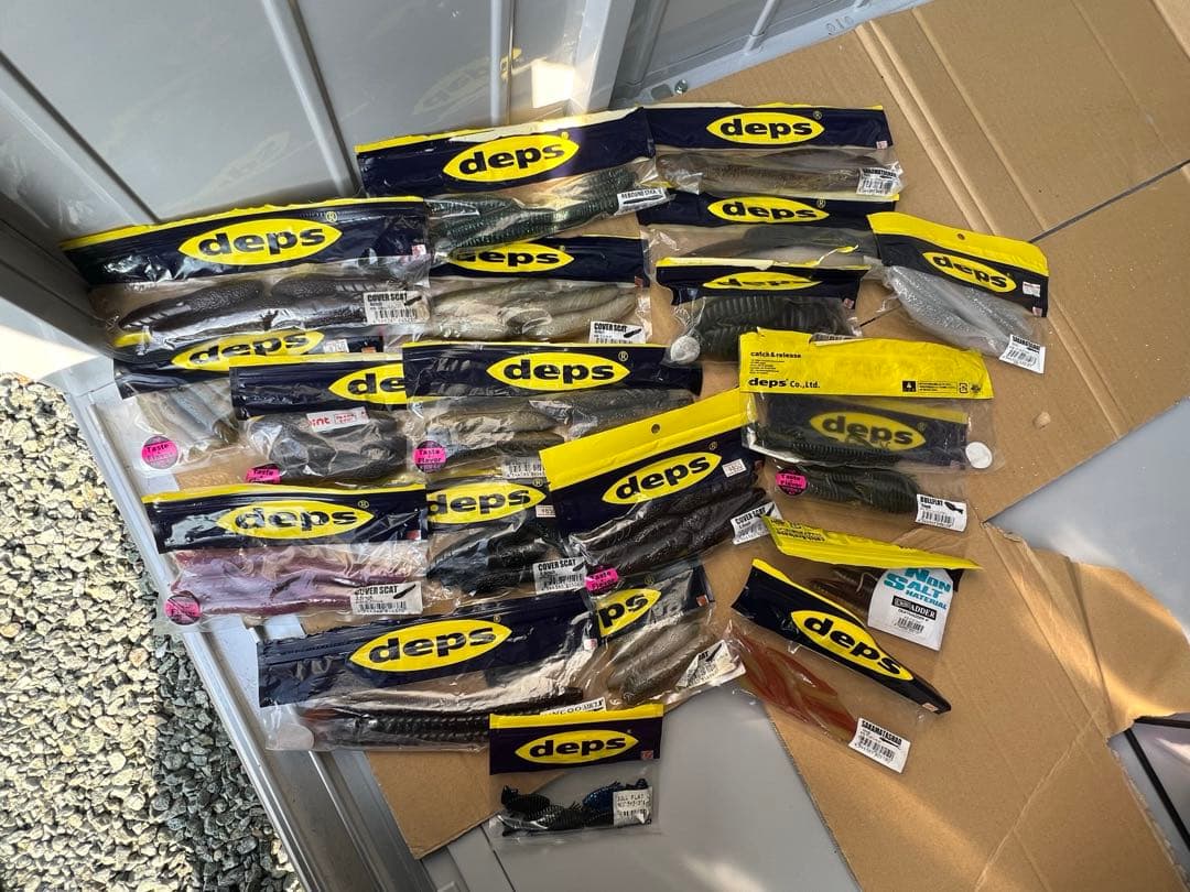 デプス ワームセット カバースキャット等 - メルカリ