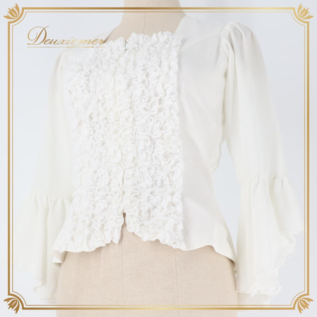 美品 フラメンコ衣装】ホワイト HERMOSA IBERIA ブラウス 白 - メルカリ