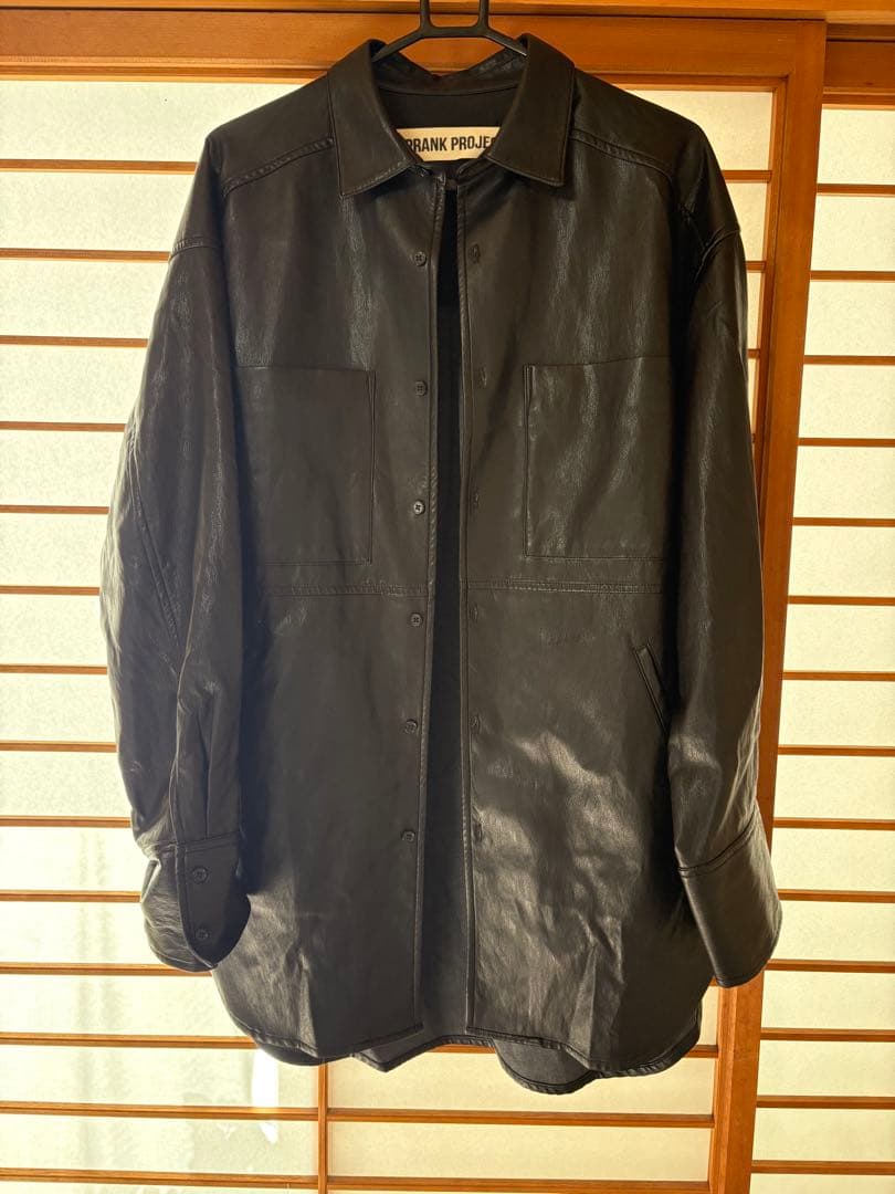 今期 prankproject プランクプロジェクト レザージャケットシャツ