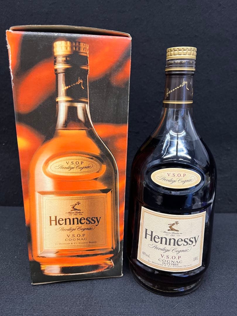 【Hennessy VSOP / ブランデー】未開封 ヘネシー 古酒 1L HENNESSY VSOP ヘネシー 1000ml 40% コニャック ブランデー 古酒 未開