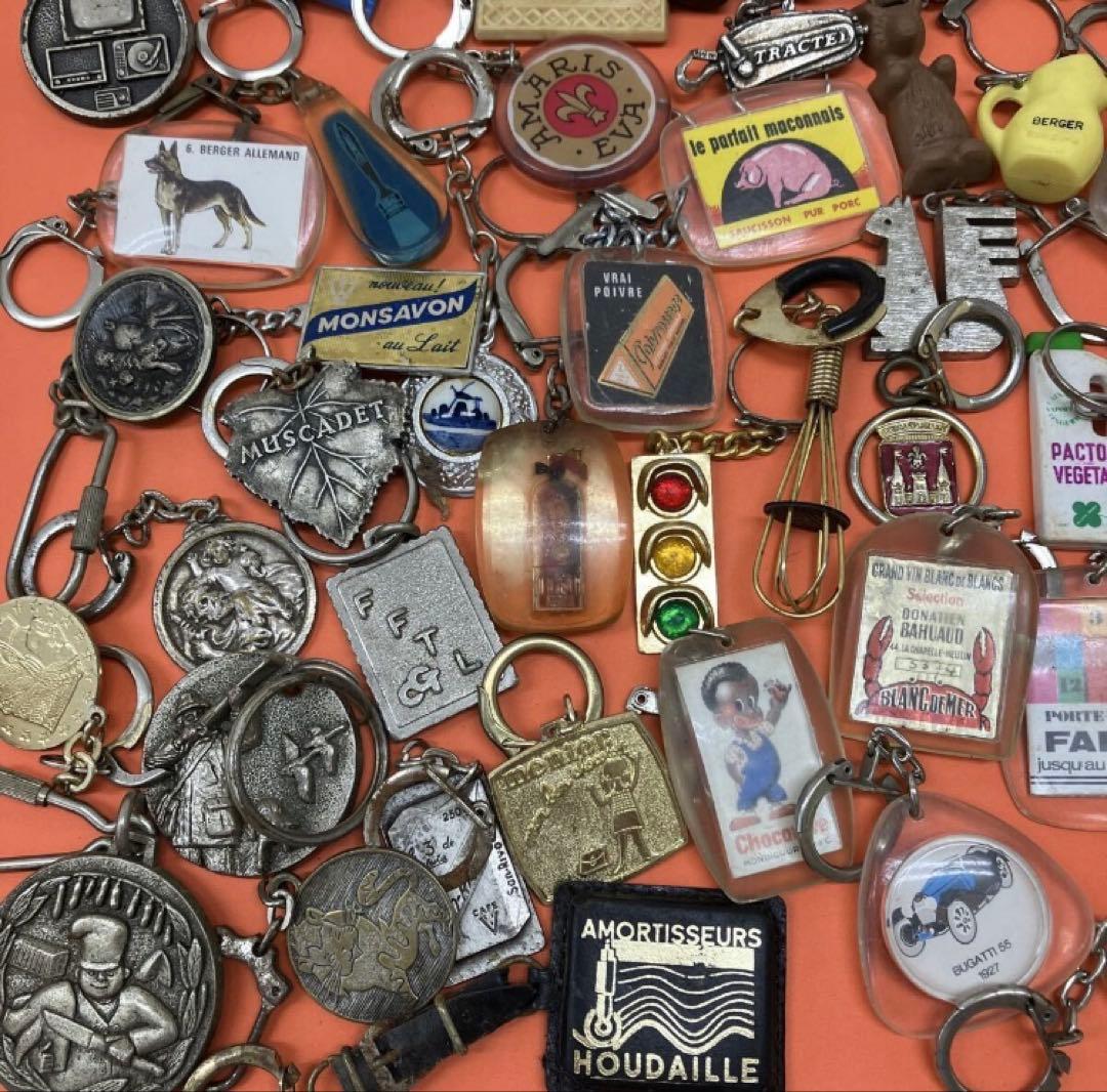 フランス雑貨☆フレンチキーホルダー大量100個セット②☆ワイン