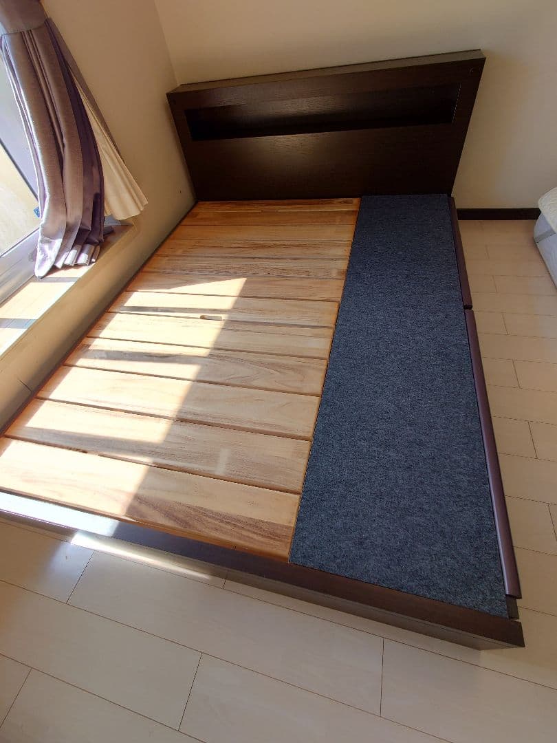 シモンズ クイーン ベッドフレーム SIMMONS（シモンズ） 2分割クイーン160ベッドフレーム ボックス