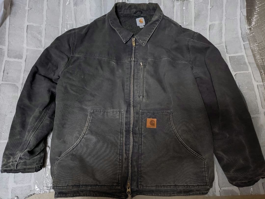 カーハート】【2XLサイズ】【トラディショナルジャケット】【ブラック