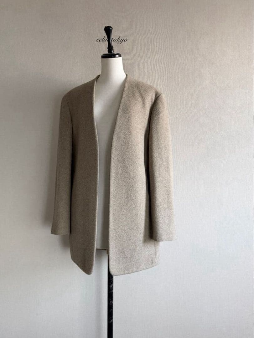 HERMES マルジェラ期《アルパカ100%》ヴァルーズ ジャケット E4788