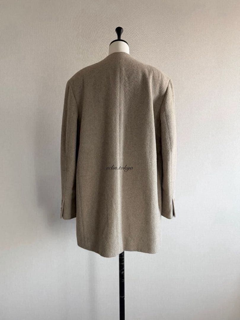 HERMES マルジェラ期《アルパカ100%》ヴァルーズ ジャケット E4788