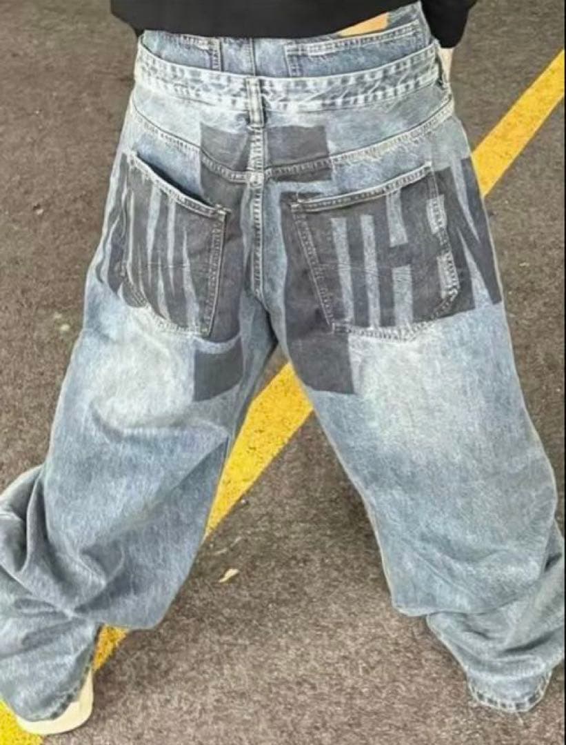 Y2K ダブルウエストシミタージーンズ opium drkshdw似 - メルカリ