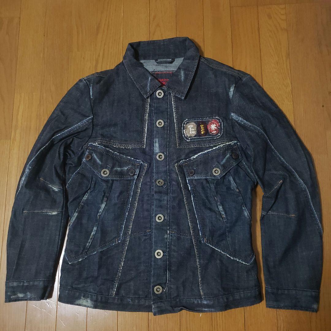 MARITHE + FRANCOIS GIRBAUD デニムジャケット Lサイズ - メルカリ