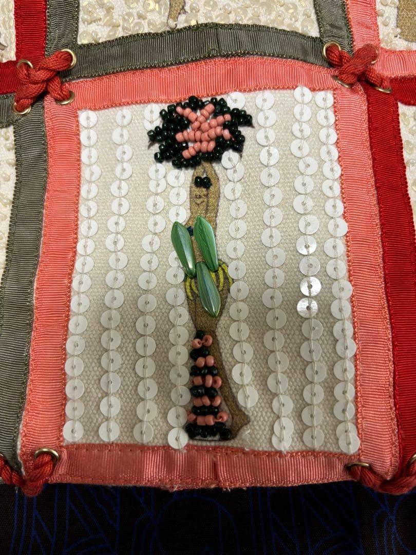 ジャマンピュエッシュ バッグ ビーズ スパンコール JAMIN PUECH