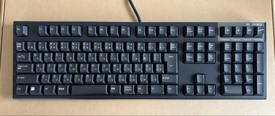 キーボード REALFORCE R3SA31 製品 : REALFORCE / R3SA31 | REALFORCE | 日本製プレミアムキーボード