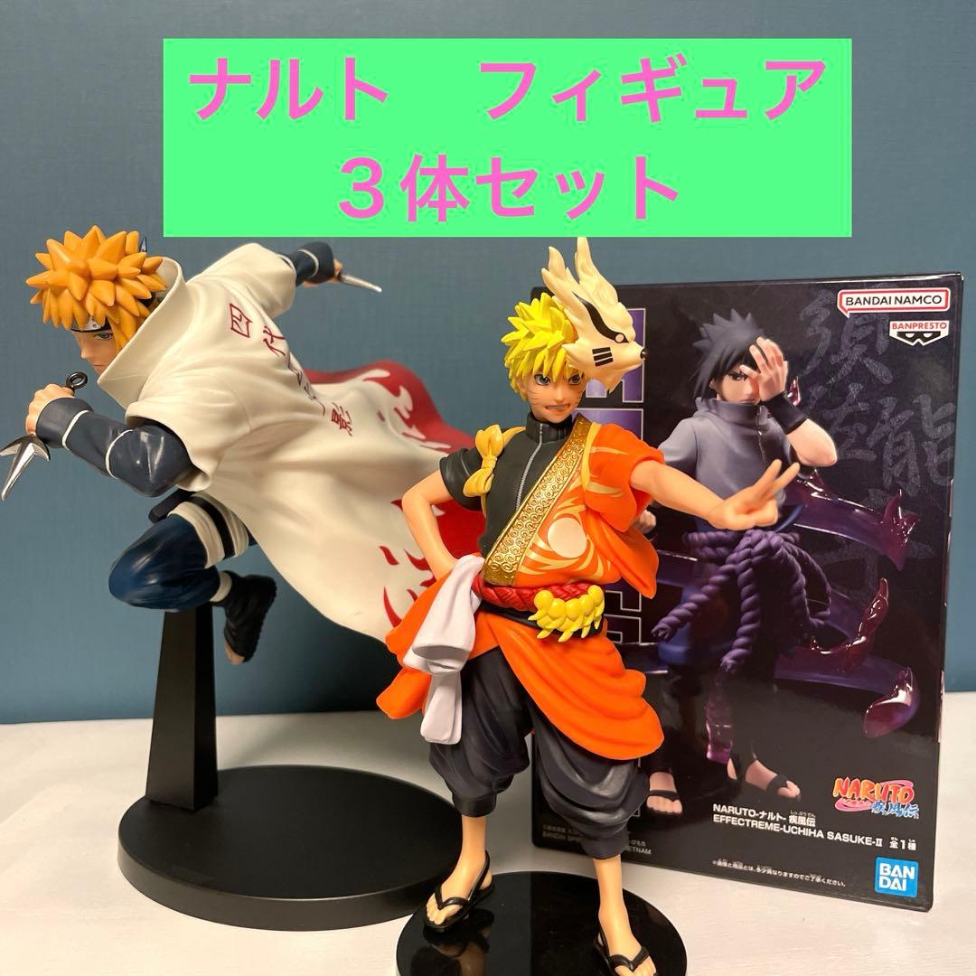 NARUTO-ナルト- 疾風伝フィギュア 3体セット - メルカリ