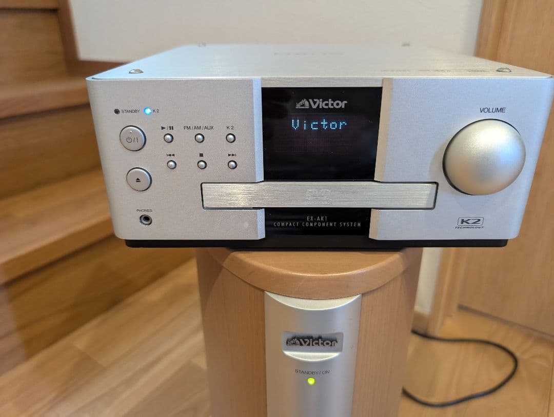 ビクターコンポ EX-AK1、SP-EXAK1、サブウーハー SX-DW303 - メルカリ