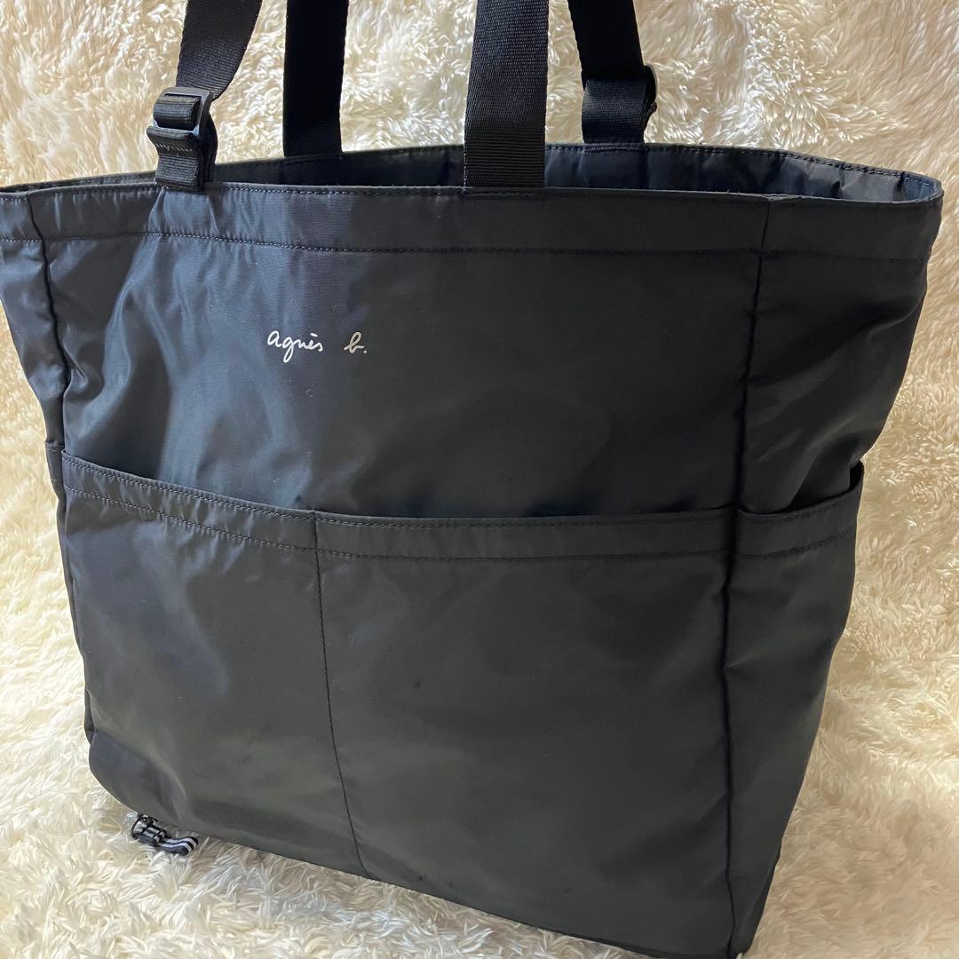 アニエスベー　マザーズバッグ　2way トートバッグ　リュック agnes b.（アニエスベー） バッグ 2WAYマザーズバッグ ペアレンツ