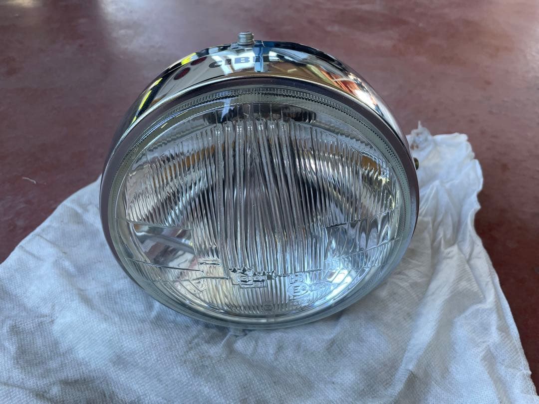 ジビエ CIBIE 製 2輪用 ヘッドライト フランスで100年続く伝統確かな技術「CIBIEヘッドライト」をZ1000Mk2