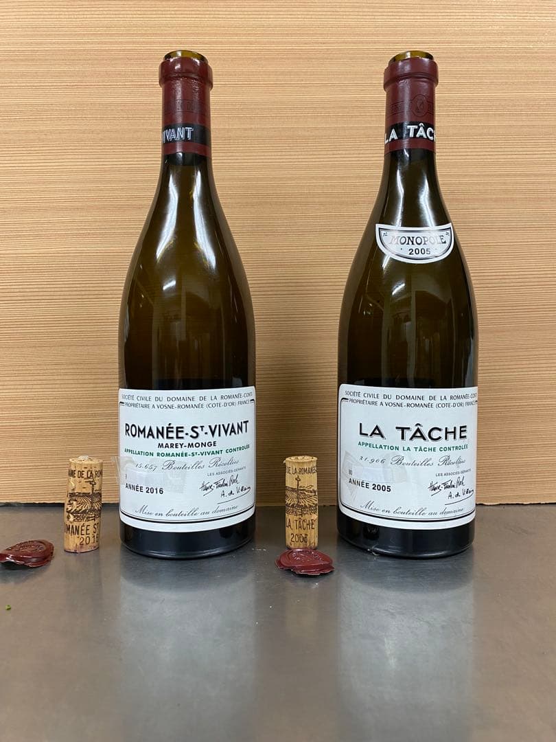 ◼️空き瓶◼️DRC ワイン ラターシュ サンヴィヴァン コルク