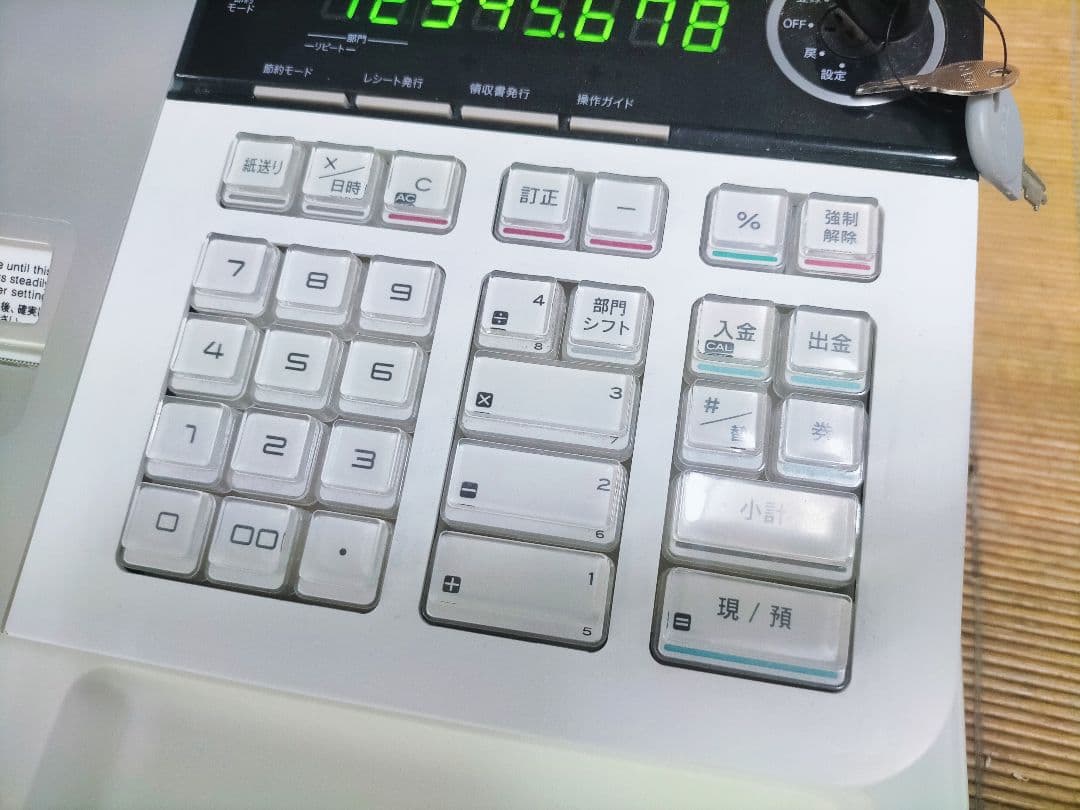 カシオレジスター SE-S20/NL200 人気機種 送料無料 710023