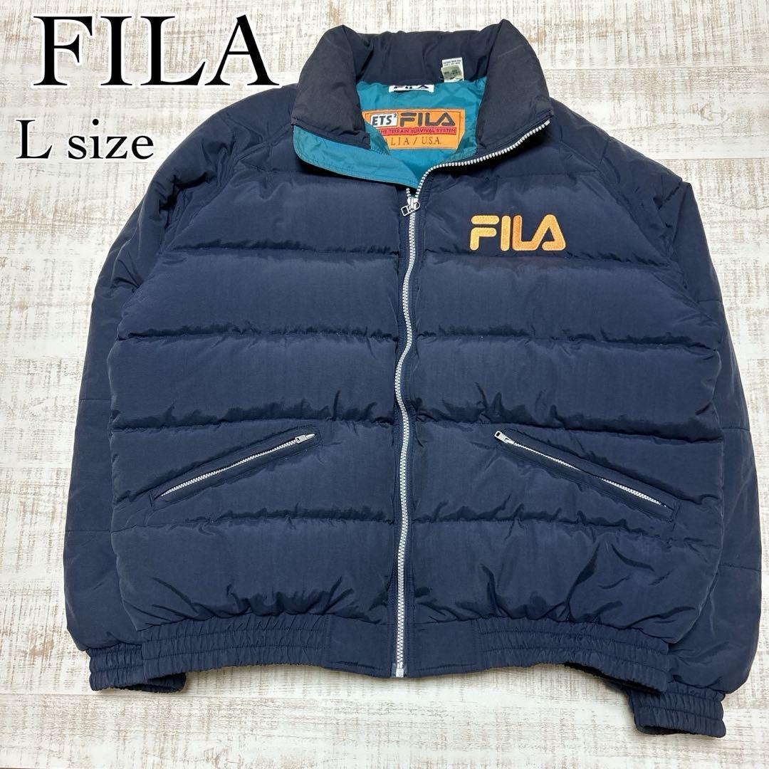FILA フィラ ダウンジャケット ETS2 90s ヴィンテージ y2k - メルカリ
